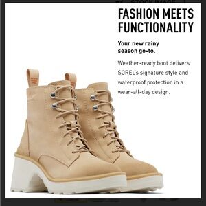 Sorel Women's Hi-Line Heel Lace Boots